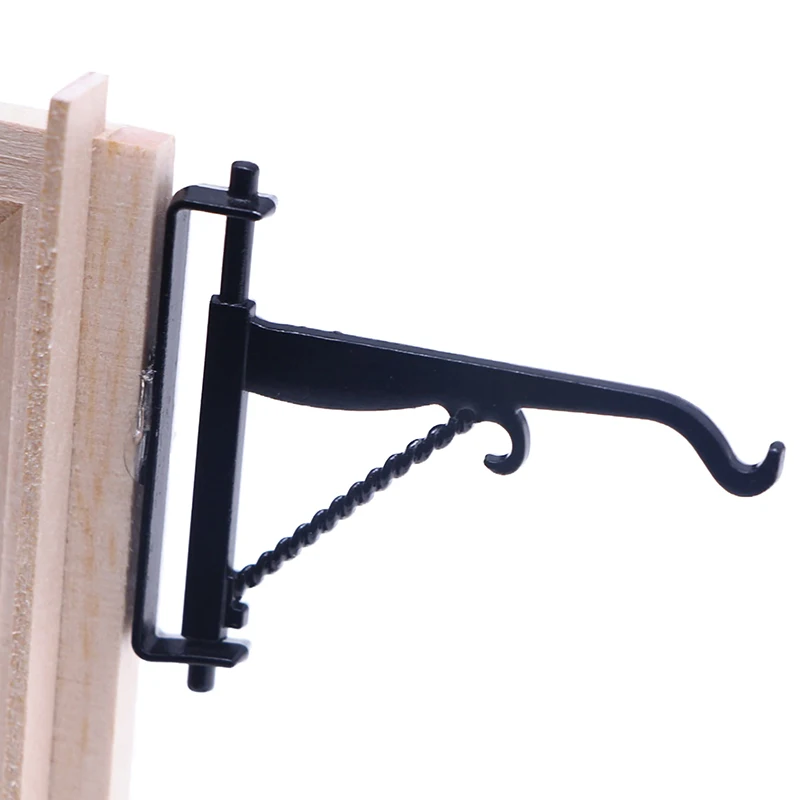 **Doll House Mini Alloy Hook Bracket Christmas Miniature Hanging Lamp Accessories Elf Garden Outdoor Scene Decoration