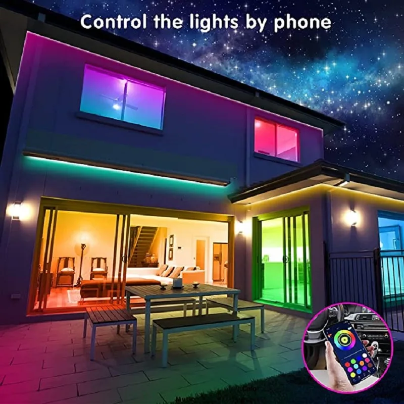 LED Strip Lights RGB Neon Light 5V USB Bluetooth Room Decor 5050 Tape for Screen TV Backlight Lamp App Control Bedroom Luces LED