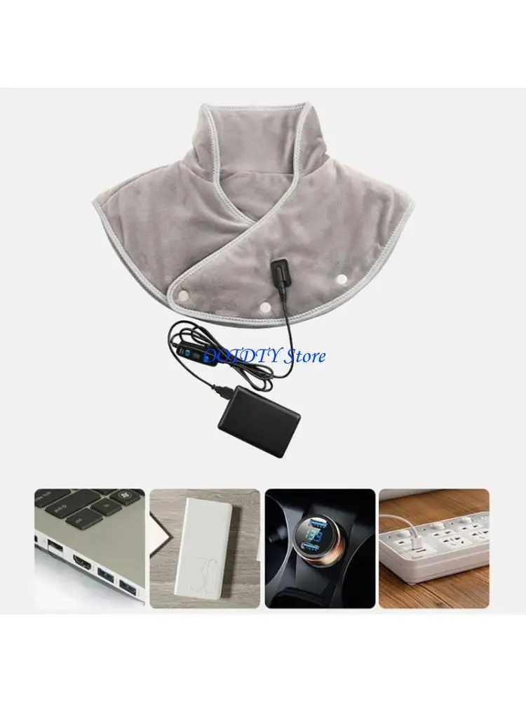 

367A Electric Neck Heating Pad and Customizable Heat Setting Efficient Shoulder Heate