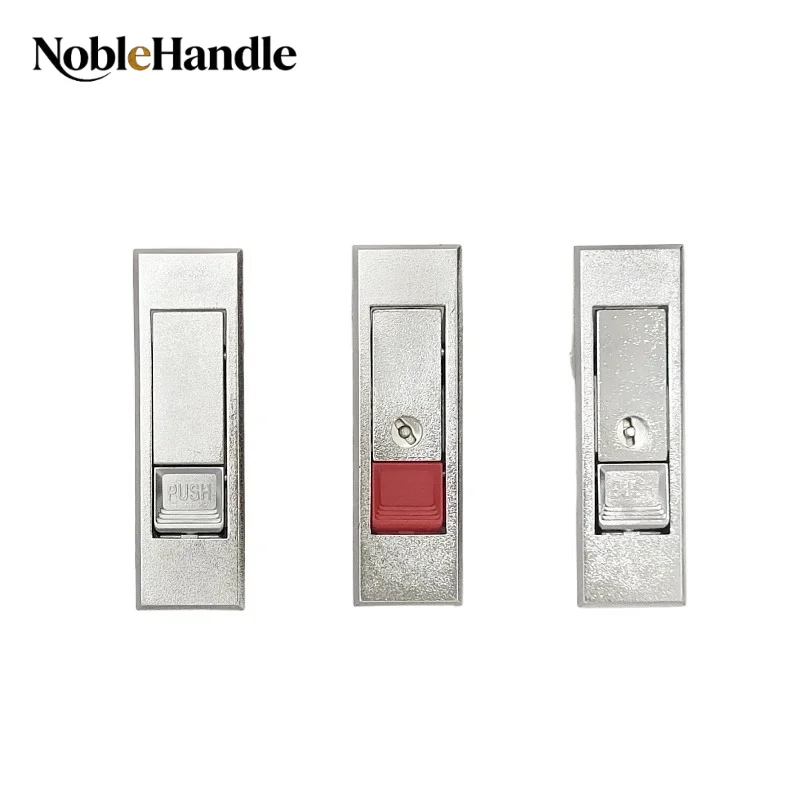 MS603/507 Red White Ball Pop-up Plane Lock for Fire Cabinet Electrical Box Distribution Cabinet Industrial Equipment Door Lock