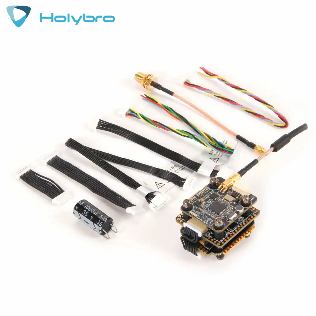 Holybro Kakute H7 Mini Flight Controller & Tekko32 F4 4in1 mini 50A ESC & Atlatl HV Micro 800mW VTX Stack for FPV Racing Drone