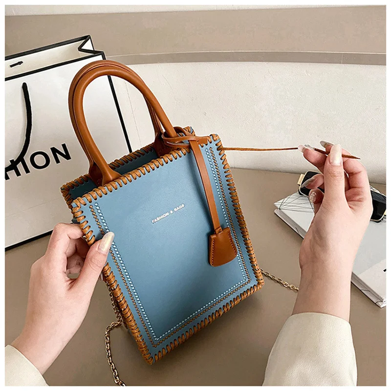 Women Diy Handbag Personalized Crossbody Lady Fashion Book Tote Bag Shoulder Strap Bag Accessories Designer Female Messenger Bag