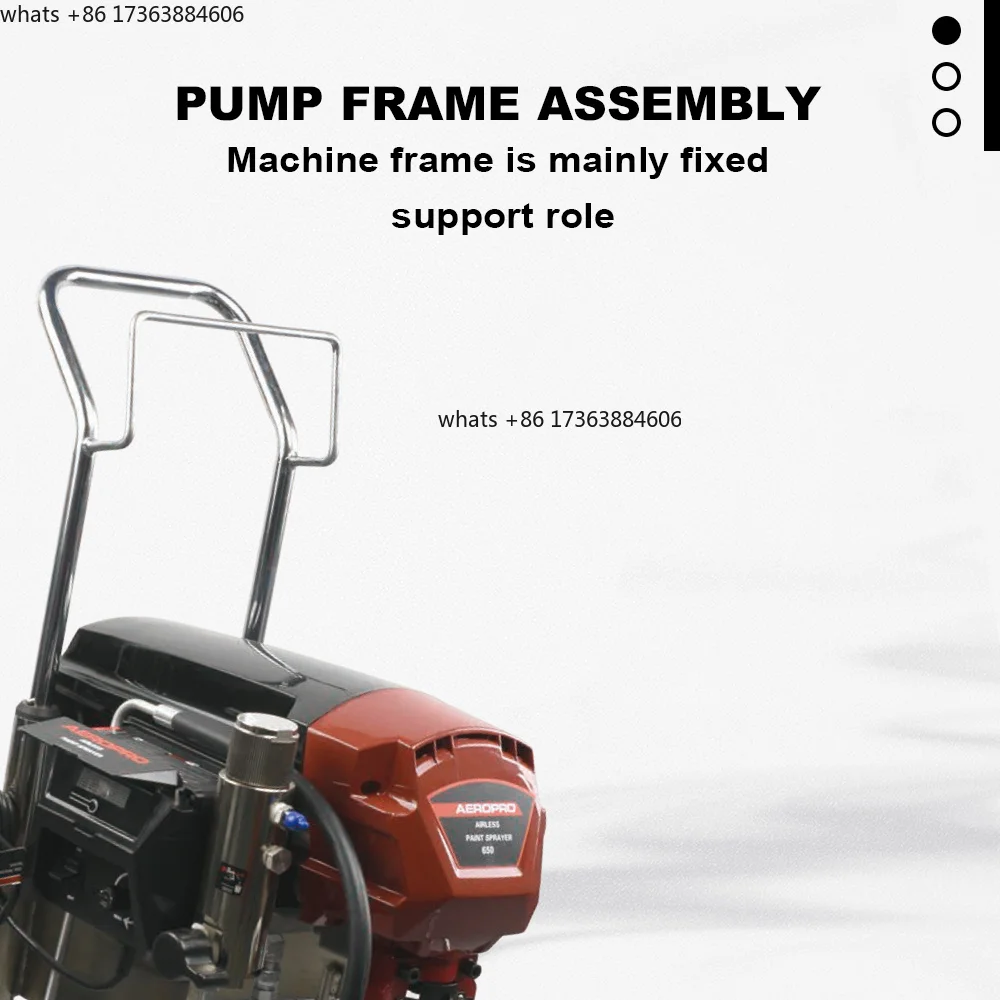 

Heavy-Duty 750 Electric Brushless Airless Paint Sprayer – 3300 PSI High Pressure, 220V Industrial Painting Machine.