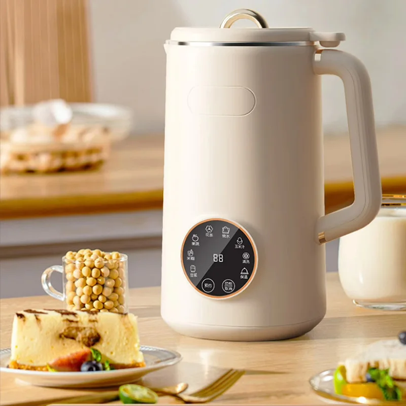 Machine à lait de soja avec chauffage entièrement automatique, disjoncteur mural multifonctionnel, robot culinaire, 110V, 220V, Ju479