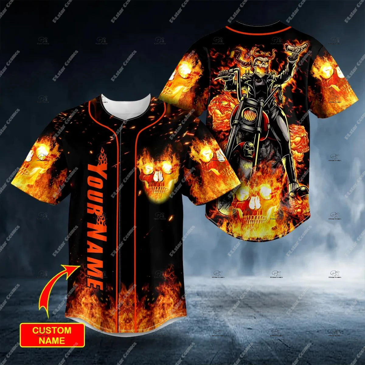 Camisa de Beisebol Harajuku Pe - 3D Printing Name avaliação e preço