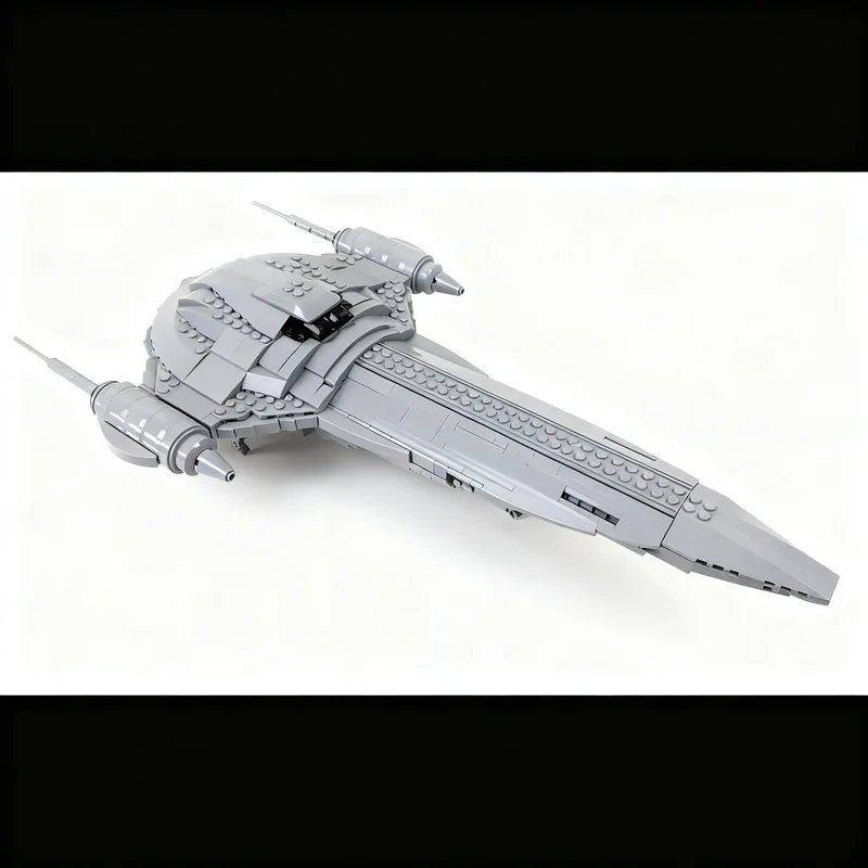 848PCS Star Battle Movie MOC J-type Nubian Naboo Royal Space Ship Model DIY Creative Ideas ChildToy Assembly Puzzle BirthdayGift