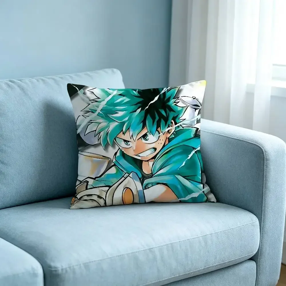 I-Izukus Midoriyas Customizable Square Pillowcases, Stylish And Soft, Perfect For Beds, Cars, And Sofas.