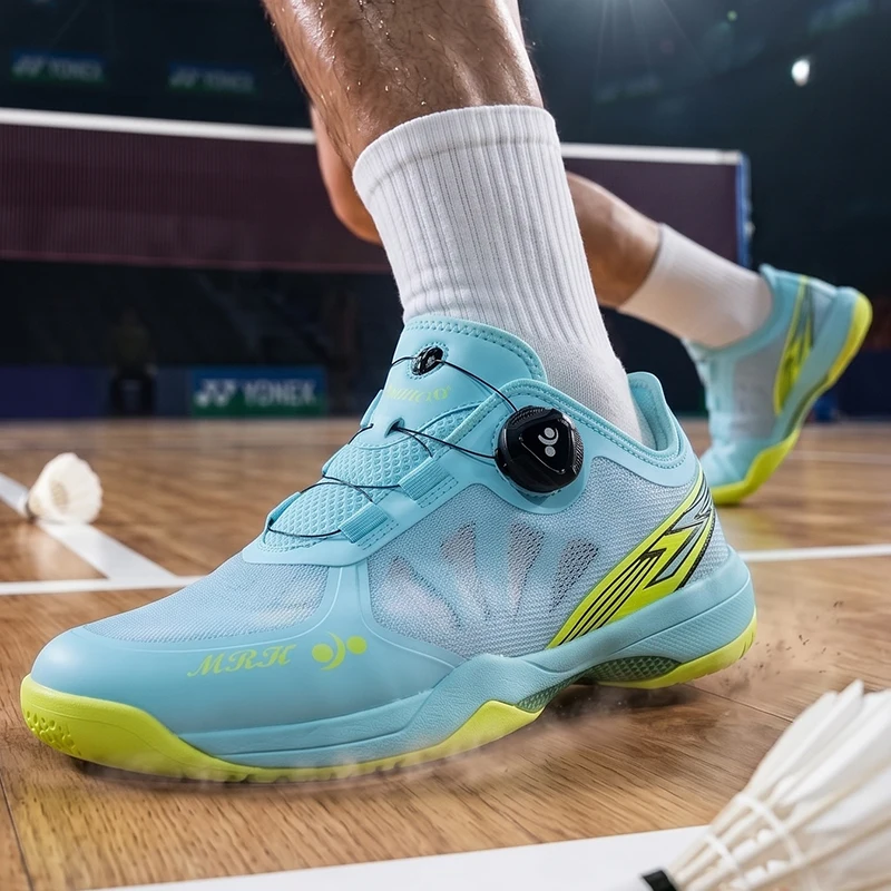 Unisex High-End Rotation Buckle Professional Tennis Training Shoes Badminton Shoes Baseball Shoes Fashionable Softball Shoes