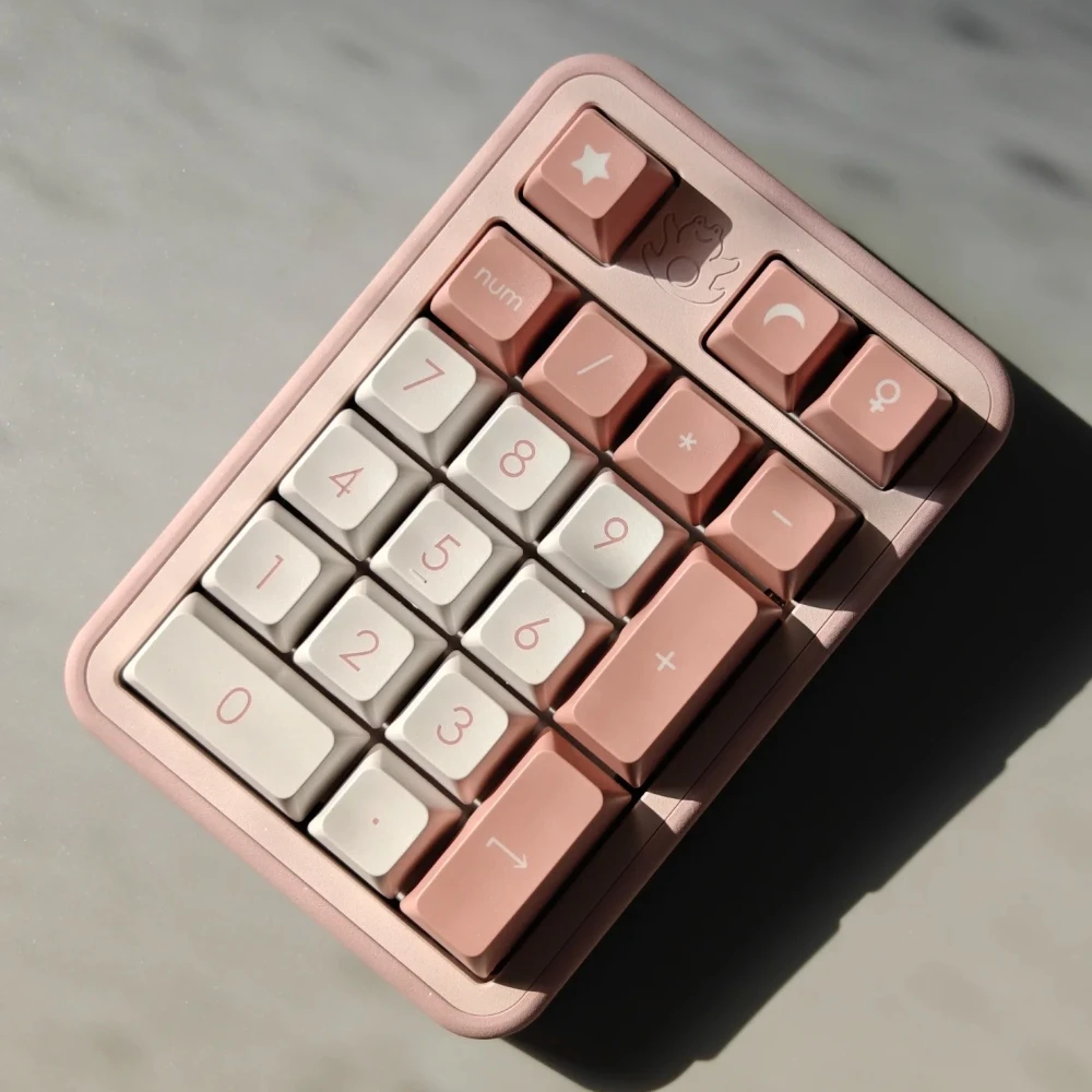 

Cute Frog Numeric Keypad Kit Wireless Tri-mode Gasket Hot-Swap Aluminum Custom Cute Office Gaming Mechanical Keyboard Gift VIA