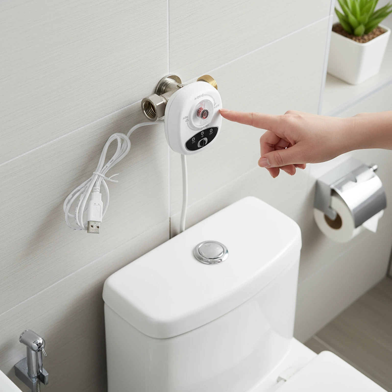 Wireless Control of Water and Gas Flow For DN15DN20DN25 Smart WiFi Water Valve Complete Protection for Your Home