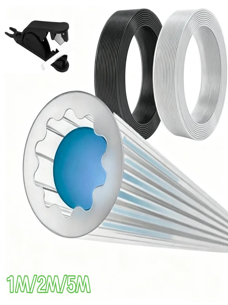 Verbesserte, widerstandsarme, sternförmige PTFE-Schläuche mit 4 mm Außendurchmesser, Teflon für extrem reibungslosen Durchfluss, DIY 3D-Drucker für BambuLab AMS