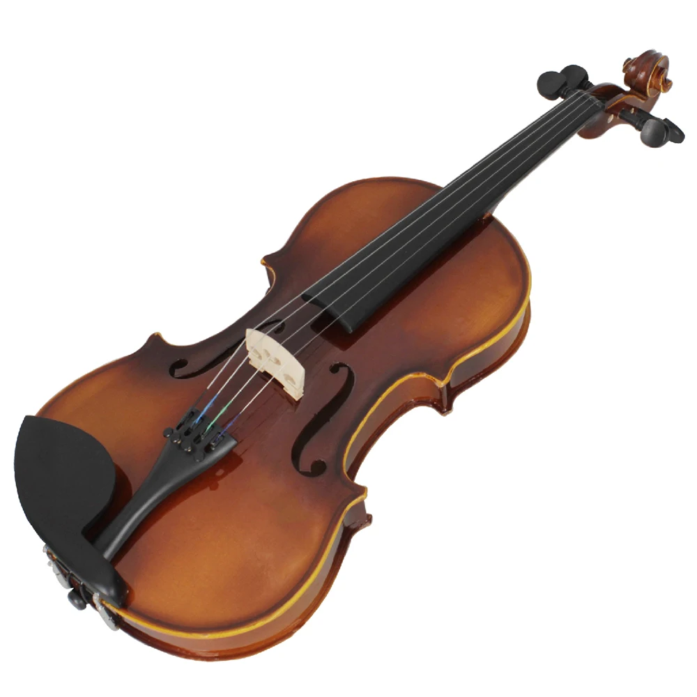 Professional 4/4 Violin Maple Acoustic Violino Vintage Style Violin With Case Bow Beginner Students Kids Musical Instrument Gift