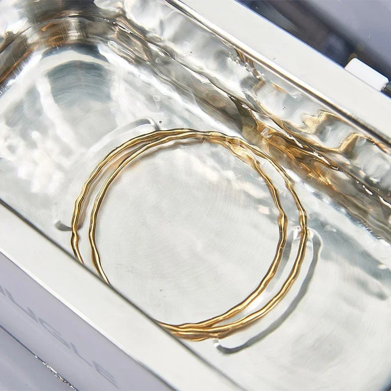 디지털 초음파 세척기, 초음파 쥬얼리 부품, 유리 회로 기판, 시계 청소 기계, 50W, 목욕 진동