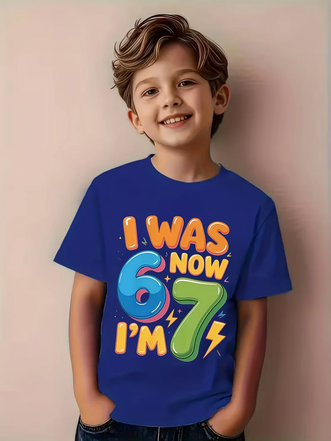 Boys Short Sleeve T-Shirt, 