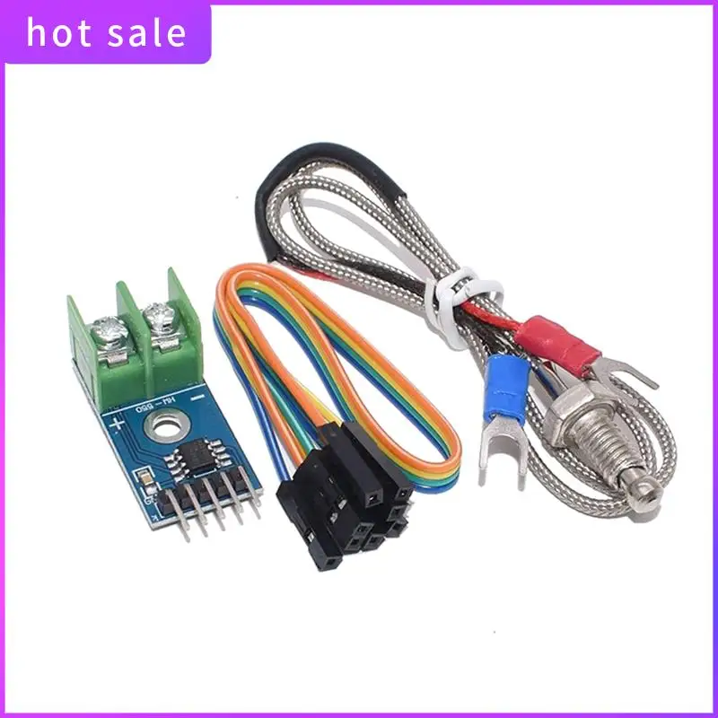 Модуль MAX6675 с датчиком термопары типа K, высокоточный измерительный инструмент, высокотемпературный измерительный модуль