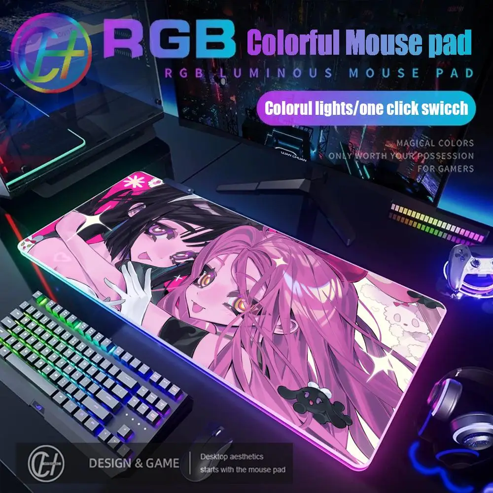 

Игровой коврик для мыши HYBXAXC Alien Stage 900x400x3 мм, RGB, с LED-подсветкой, HD, большой, XXL, для геймеров