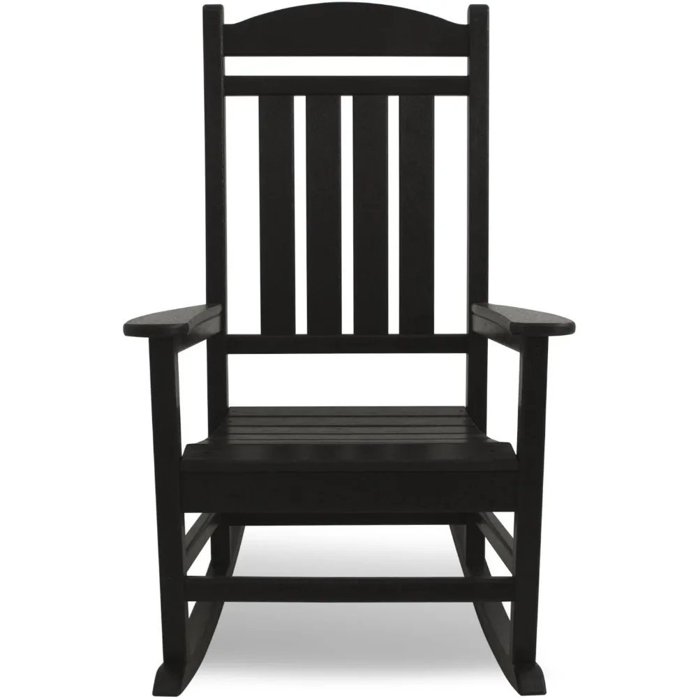 R100BL Presidential Rocking Chair, Black