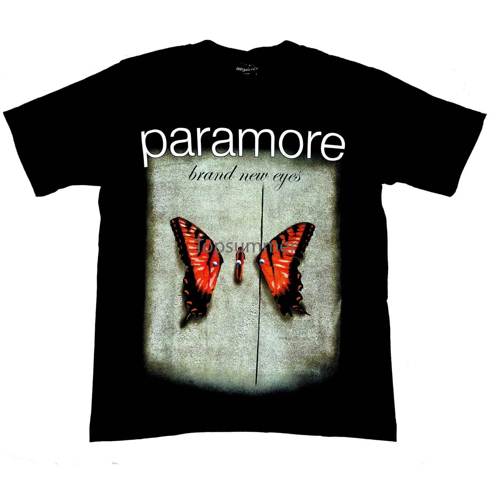 Paramore Brand New Eyes Band T-Shirt Shirts