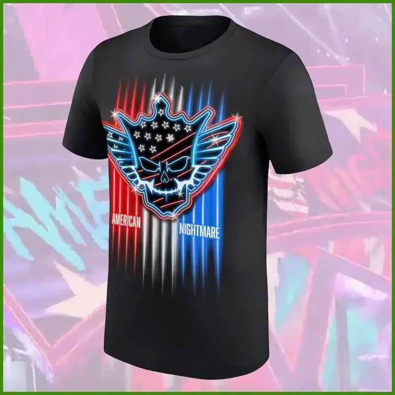 SALE Cody Rhodes 2025 Neon American Nightmare T Shirt S 3XL