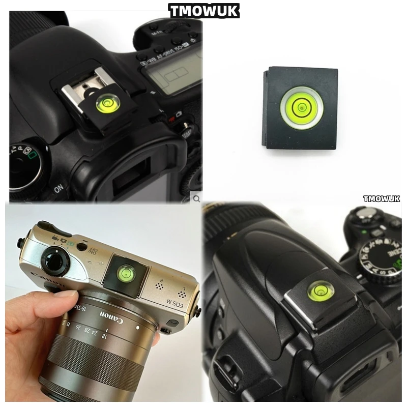 

For NIKON Z6III D4S D300S D5300 D70 D3500 D200 D5 D80 D1H Hot Shoe Cover Cap DSLR Camera Flash Hot Shoe Bubble Spirit Level Acce