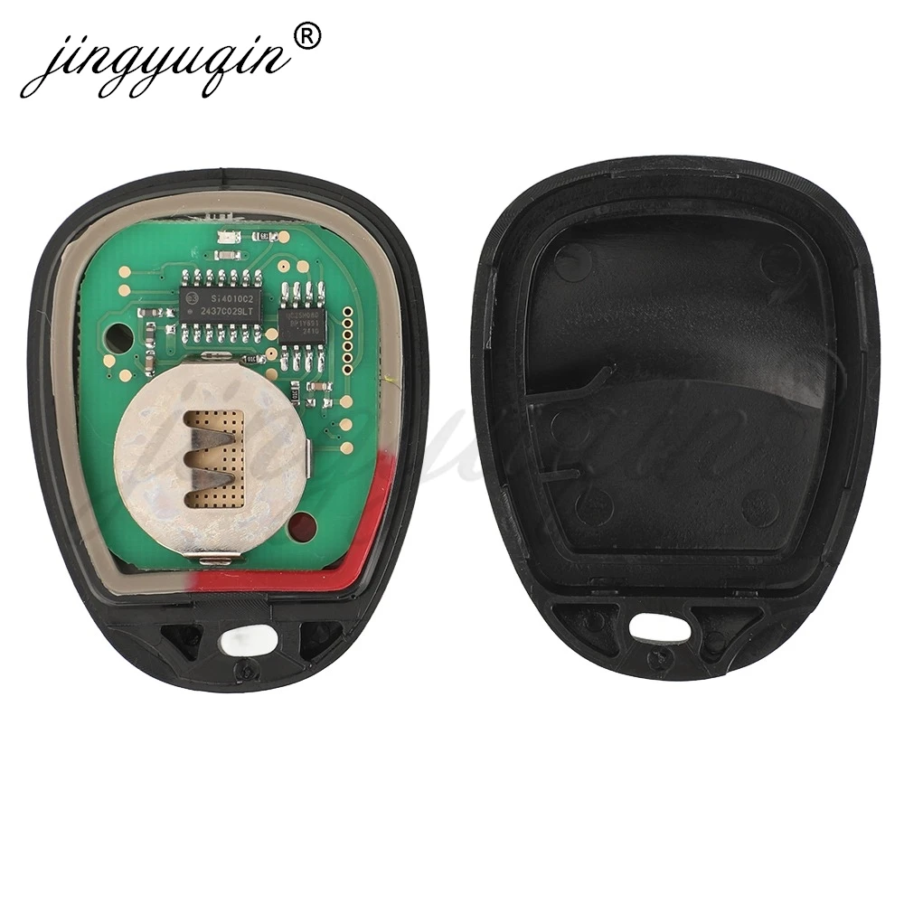 jingyuqin 315MHz 3/4Button Car Remote Control ABO1502T for Chevrolet Malibu GMC Sierra Sonoma Cadillac Pontiac Sunfire Firebird