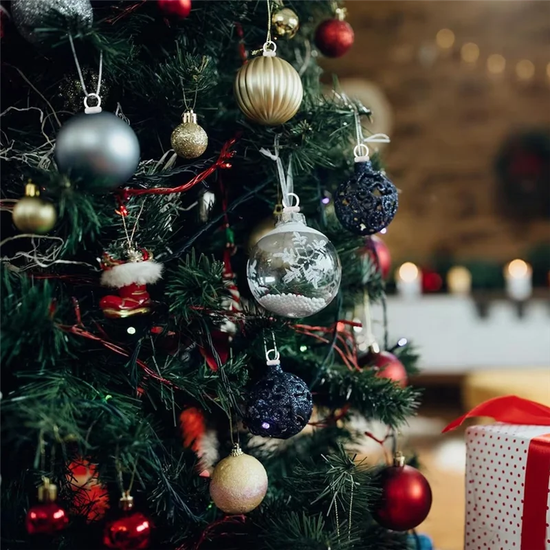 GOOD-300PCS Christmas Foam Ornament Hanger Caps Round Foam Ball Cap Joint Kit For Christmas Hanging Holder Caps Parts