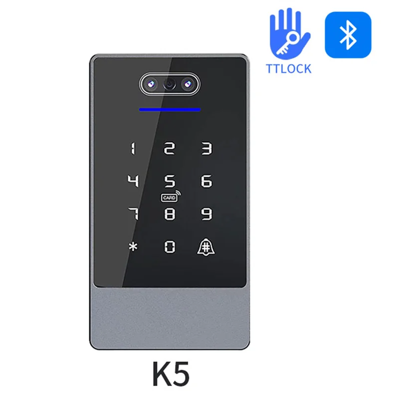 CEA Ttlock Face Recognition Access Control Keypad Standalone Waterproof Fingerprint Access Controller For Door Lock