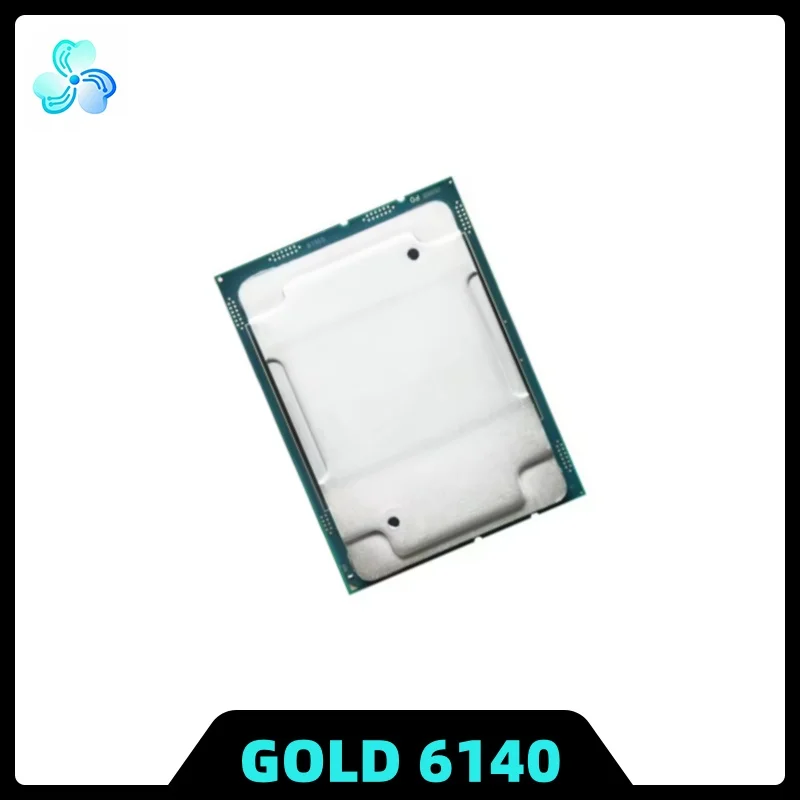 Xeon Gold 6140 CPU SR3AX 2.3GHz 24.75MB 18-Cores 36-Thread 140W LGA3647 CPU Processor for Server Motherboard GOLD6140