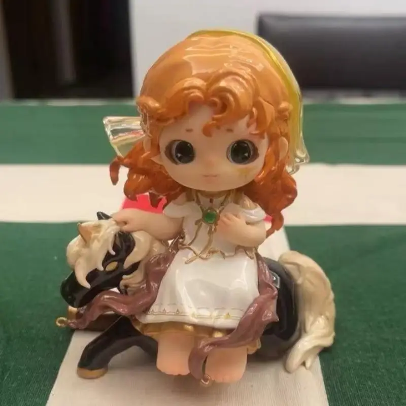 

Heyone Гречка четвертого поколения, кукла ручной работы, милая игрушка для девочек со светом и темной ночью, модная слепая коробка, украшение для подарка