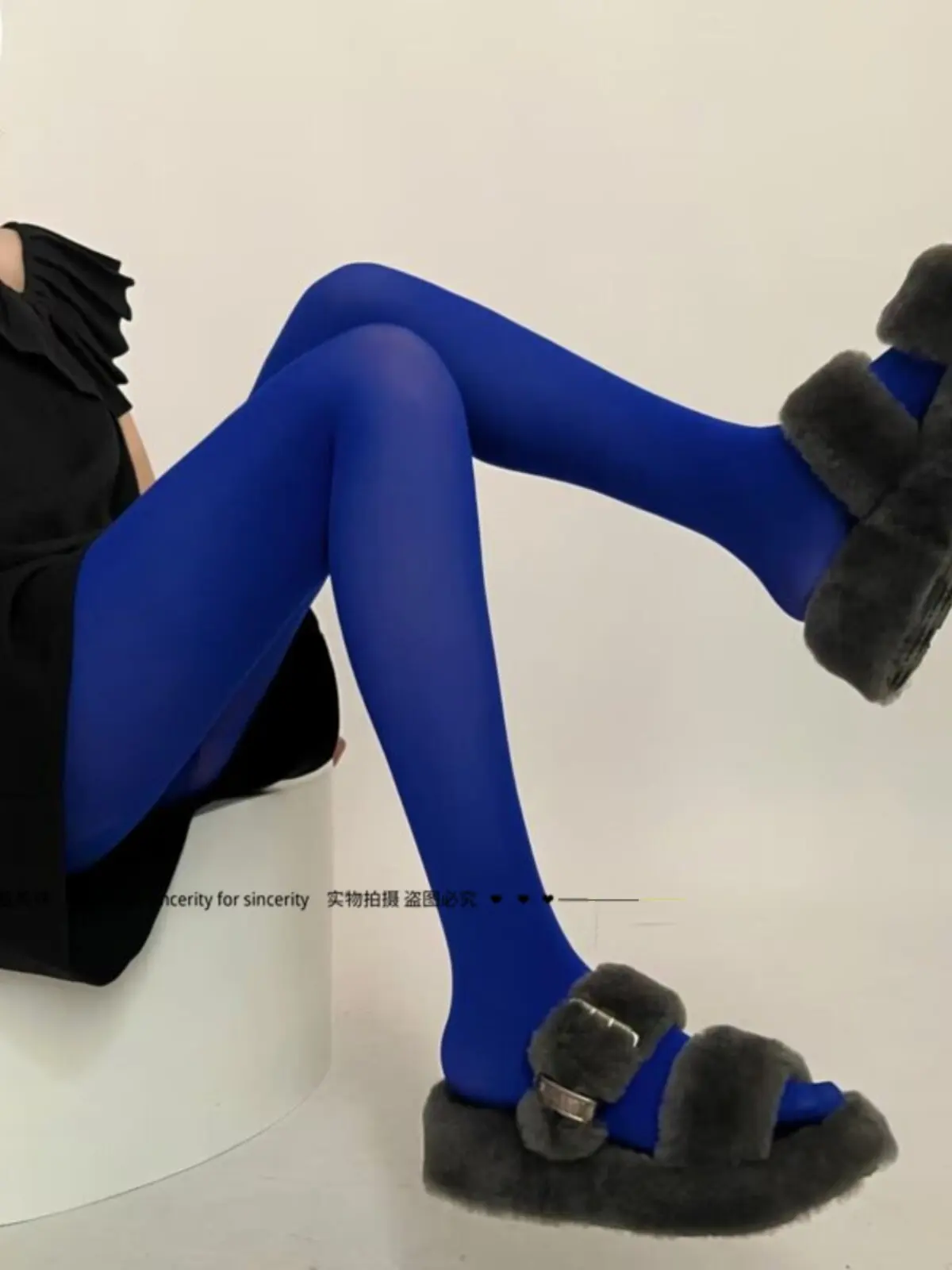 Women Spring Autumn Medium‑Thick Velvet Pantyhose, Dopamine Candy‑Color Solid Color Slim‑Fit Fashion Tights Hosiery