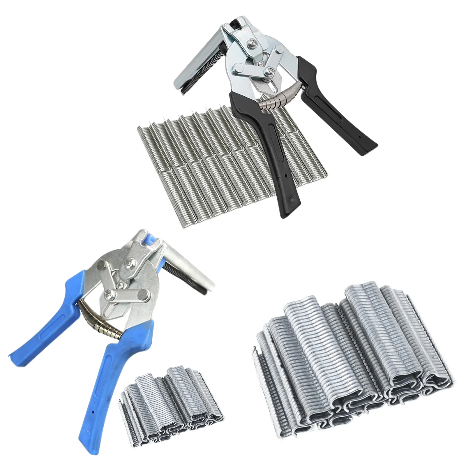 

Многофункциональные плоскогубцы для крепления кольцевых скоб из нержавеющей стали (тип M) с 600 скобами, для ремонта клеток для животных, ручной инструмент