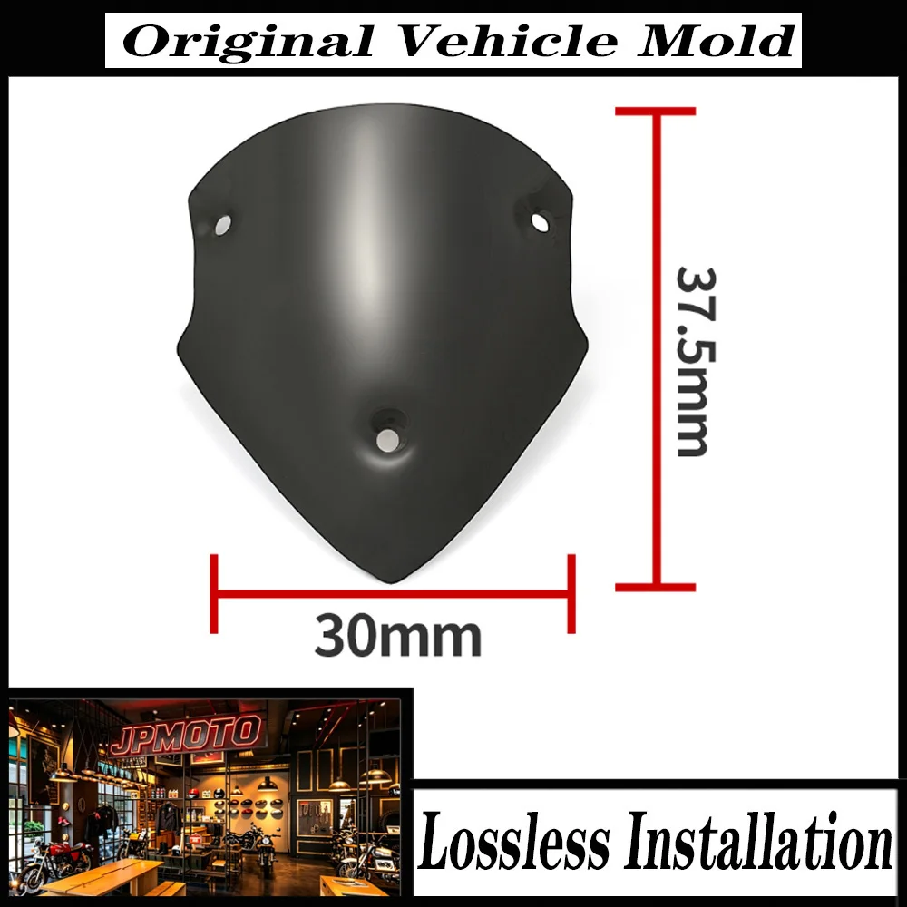 For Ducati Multistrada 950 1200 1260 MTS950 MTS1200 MTS1260 2015-2021 Motorcycle Windscreen Windshield PMMA Multi Kit Set
