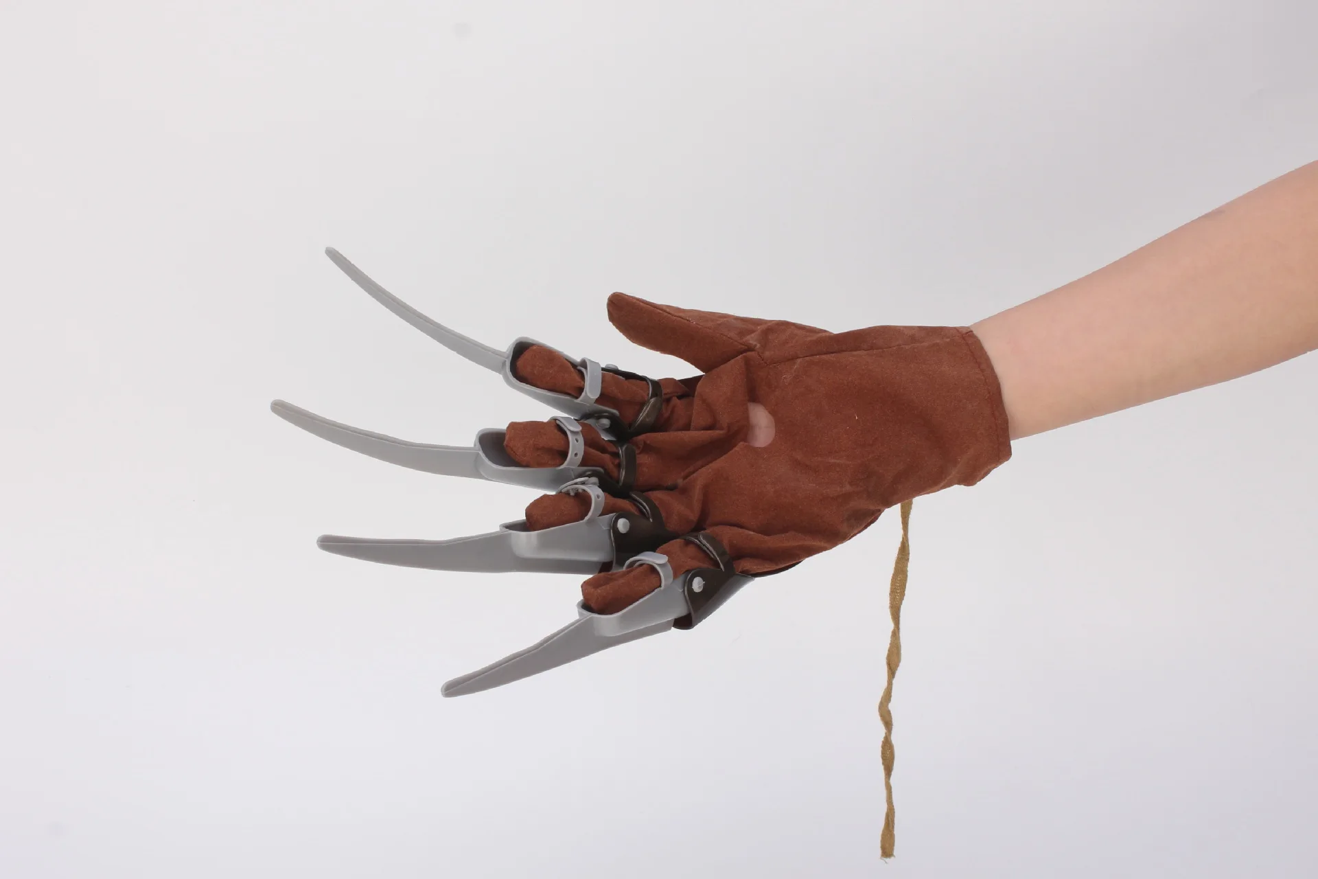 Guantes de Cosplay de Horror para Halloween, accesorios de disfraces de fiesta, película Freddy Krueger