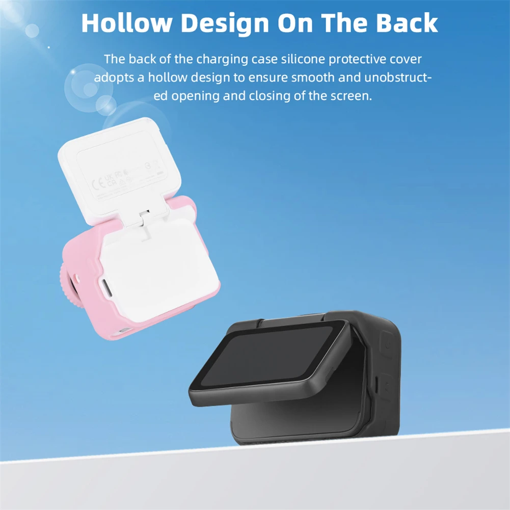 Camera Silicone Case Cover Shockproof Camera Protective Cover Scratch Resistant Skin Cover Compatible For GO 3S Camera