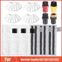 Per Karcher Easyfix SC2 SC3 SC4 SC5 Steam Handheld Cleaner microfibra Cleaner Mop Pad Mop Rag Parts Mop Heads accessori di stoffa