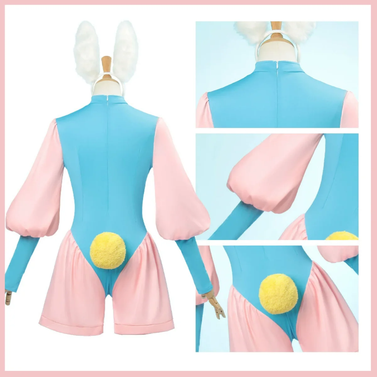 أنيمي كاردكابتور ساكورا كينوموتو ساكورا تأثيري حلي أرنب حللا موحدة شعر مستعار امرأة مثير لطيف هالوين عيد الميلاد البدلة #5