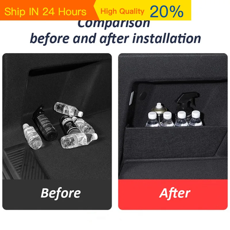 For BMW X3 IV 2025 2026 Trunk Side Storage Panels Trunk Side Organizer Panels Cargo Management System Custom Fit for Both Sides