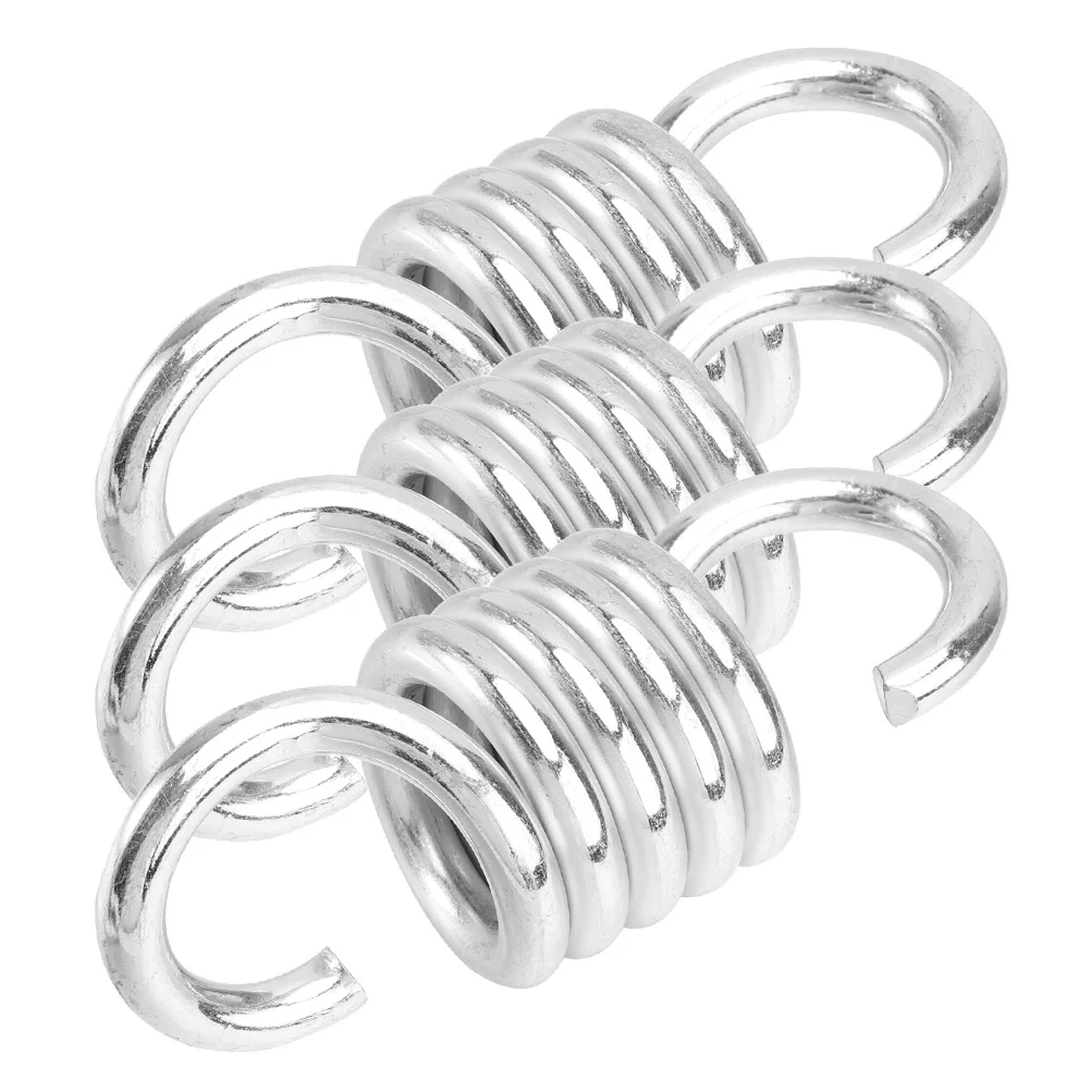 

3Pcs Swing Spring Porch Hammock Chair Hanging Kit Heavy Duty Metal Springs Reliable Durable for Indoor Outdoor
