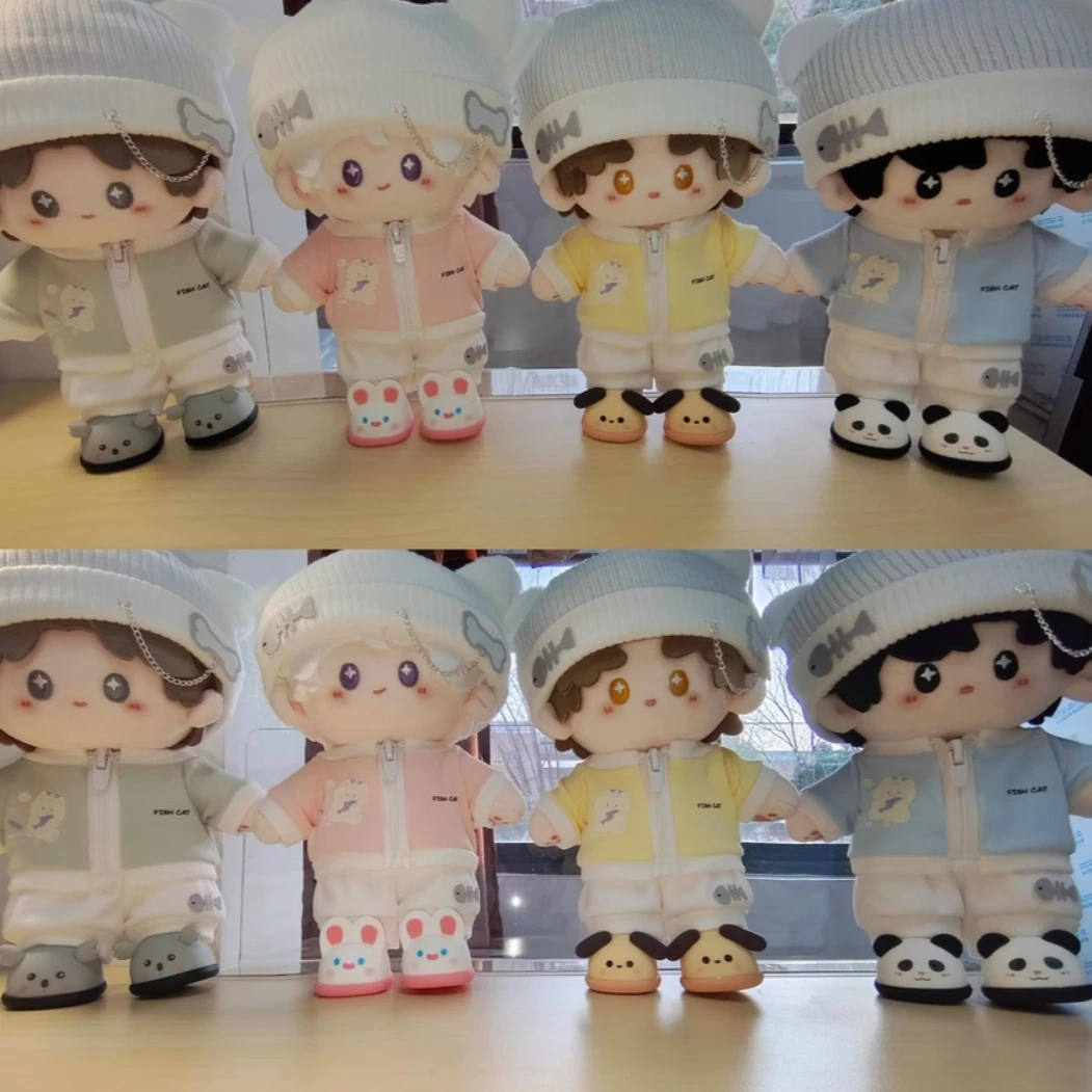 20/30 センチメートル綿人形の靴かわいいサメスリッパ豚猫ウサギソフトゴム靴ボードシューズ人形アクセサリー靴