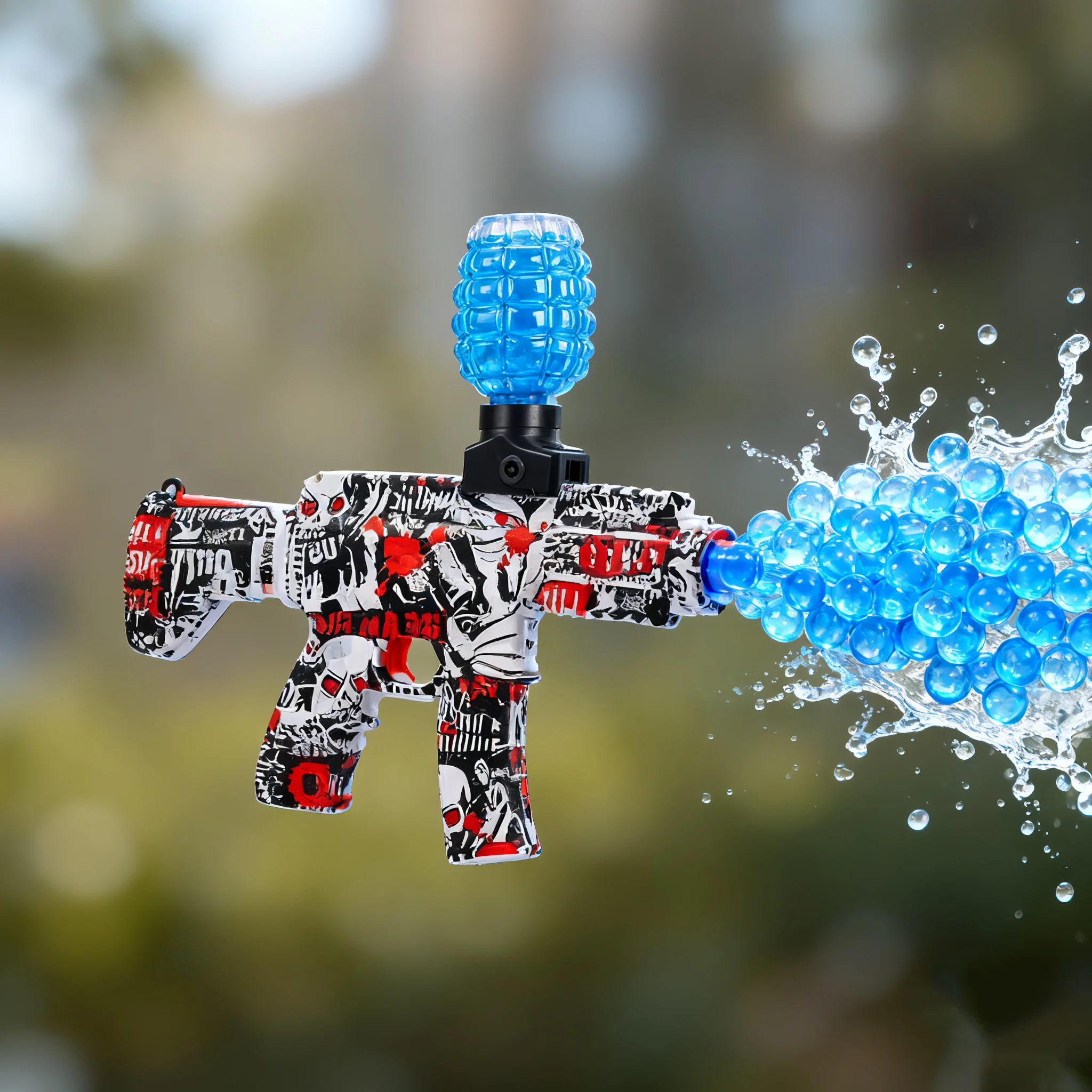 M416 Elektrische Ball Blaster Speelgoedpistool AK Pistool Schieten Sport Spel Outdoor Hoge Snelheid Oplaadbare Outdoor Game Partijen Voor Volwassen