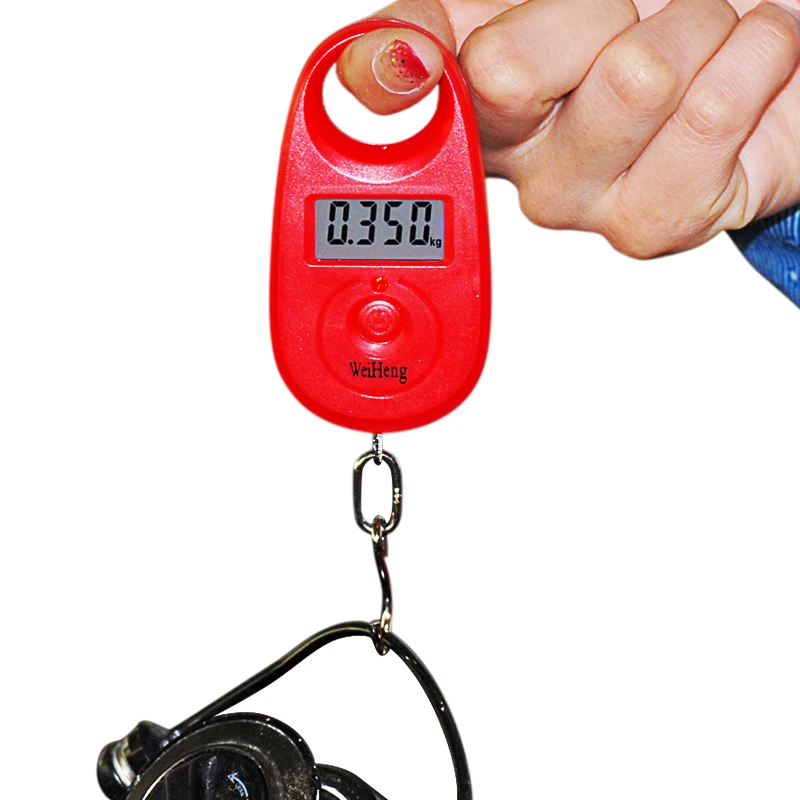 Imagem -06 - Balança Eletrônica da Bagagem do Bolso do Peso da Pesca 25kg 5g Digital Mini Escalas Penduradas Gancho Mini Lcd Pesando o Equilíbrio