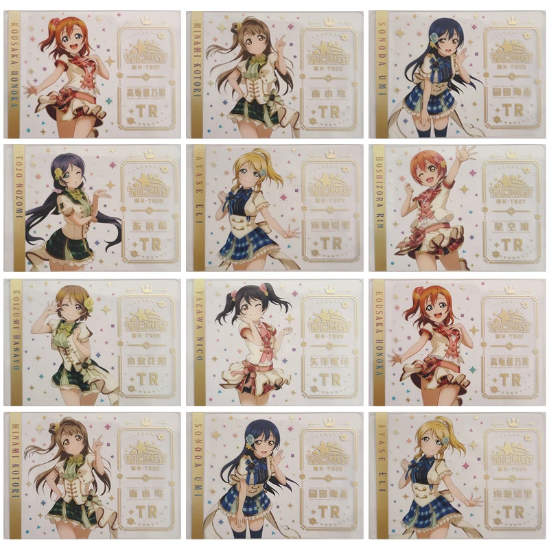 

Японское аниме «История богини» Honoka Kousaka Kotori Minami Sonoda Umi, коллекционные карты, подарки на Рождество и день рождения, детские игрушки