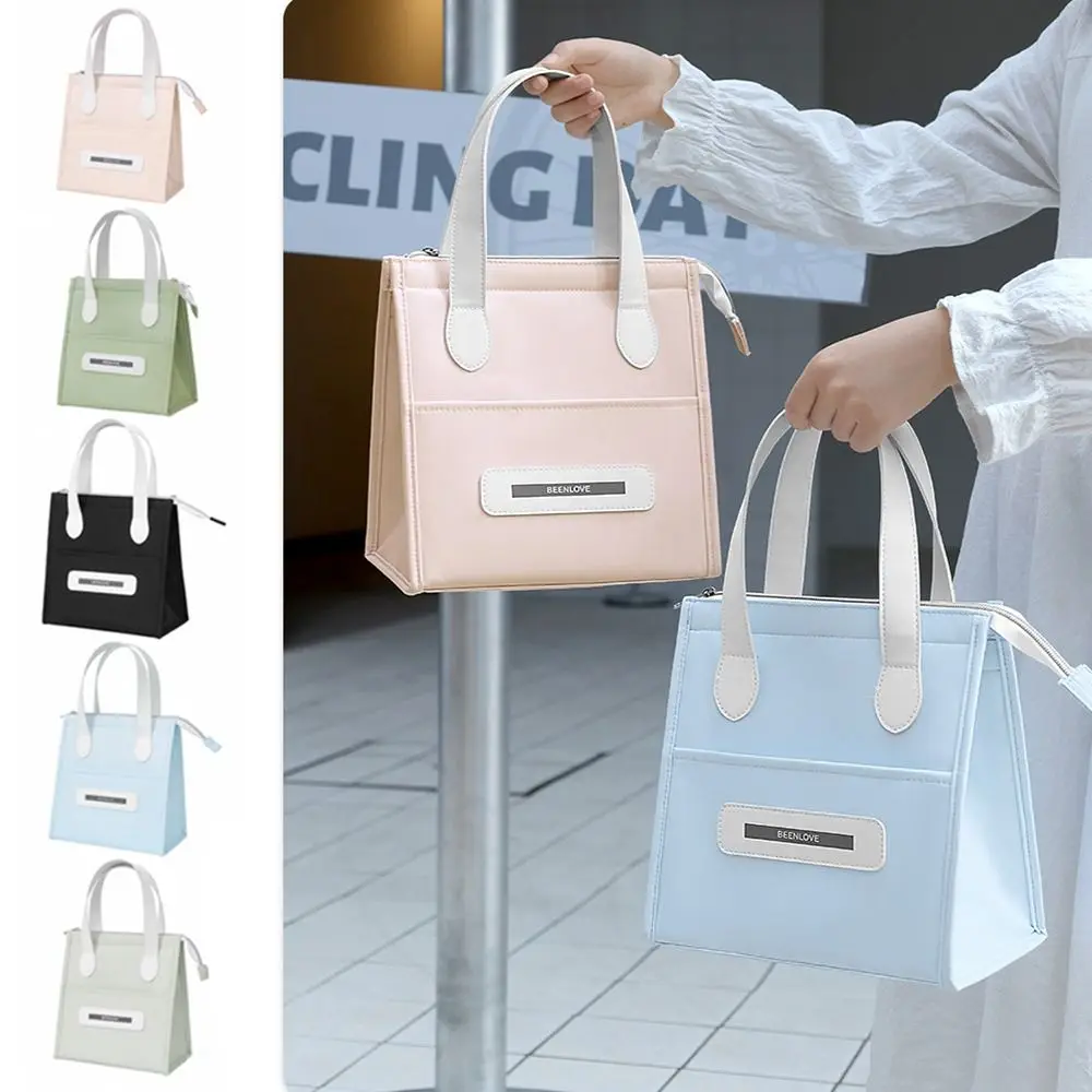 

Gifts Portable Lunch Box Bag Handheld Durable Insulated Tote Bag Large Capacity Waterproof Food Box Handbag Camping Accessories