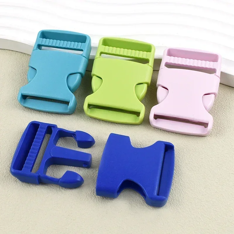 5/10Pcs 10-38mm Backpack Side Release Buckles for Bag Strap Closure Clasps Belt Loose Clasp Luggage Webbing Plastic Click Button