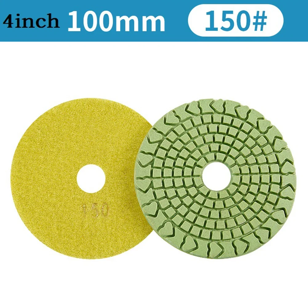 1 Pcs Polishing Pad For Concrete High Glossiness Long Lifespan Concrete Floor Restoration Fast Polishing High Quality