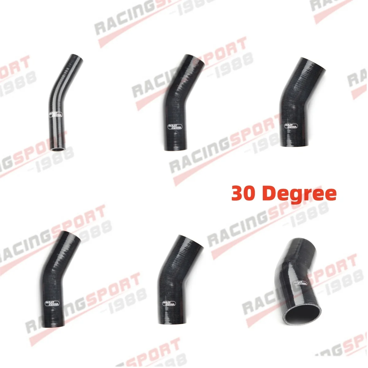 

Универсальный 30 градусов 45/551/554/57/60/63/70/76/102/114 мм силиконовый соединитель для шланга интеркулера турбо впускная труба соединительный шланг