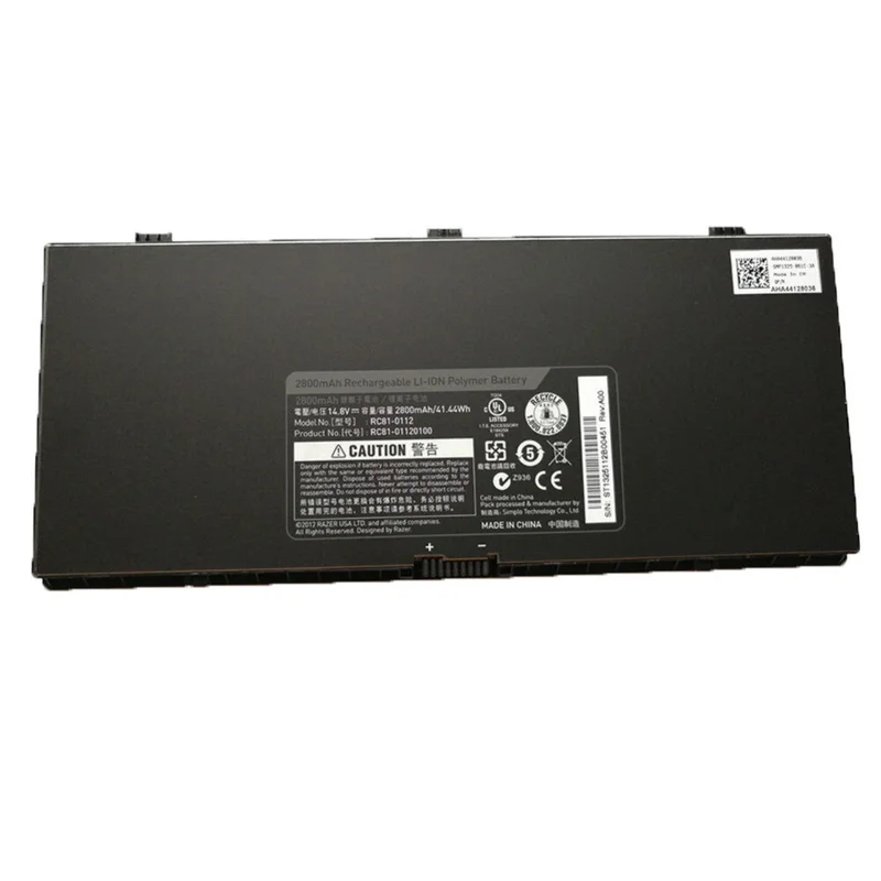 41.44Wh Authentic RC81-0112 Battery Suitable for Razer Blade RC81-01120100 series of tablets