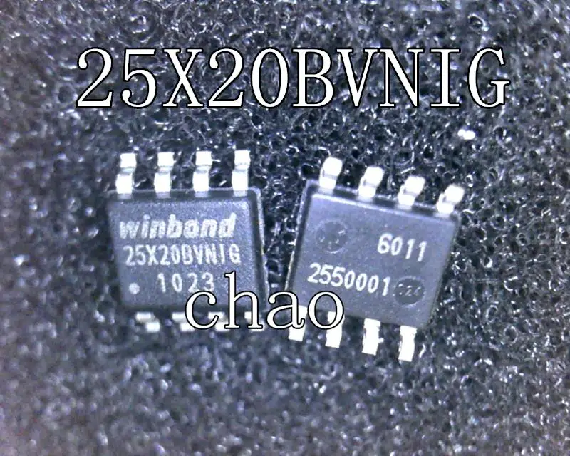 

10PCS/LOT OK 256K 25X20BVNIG W25X20BVNIG 25X20BVN1G SOP-8