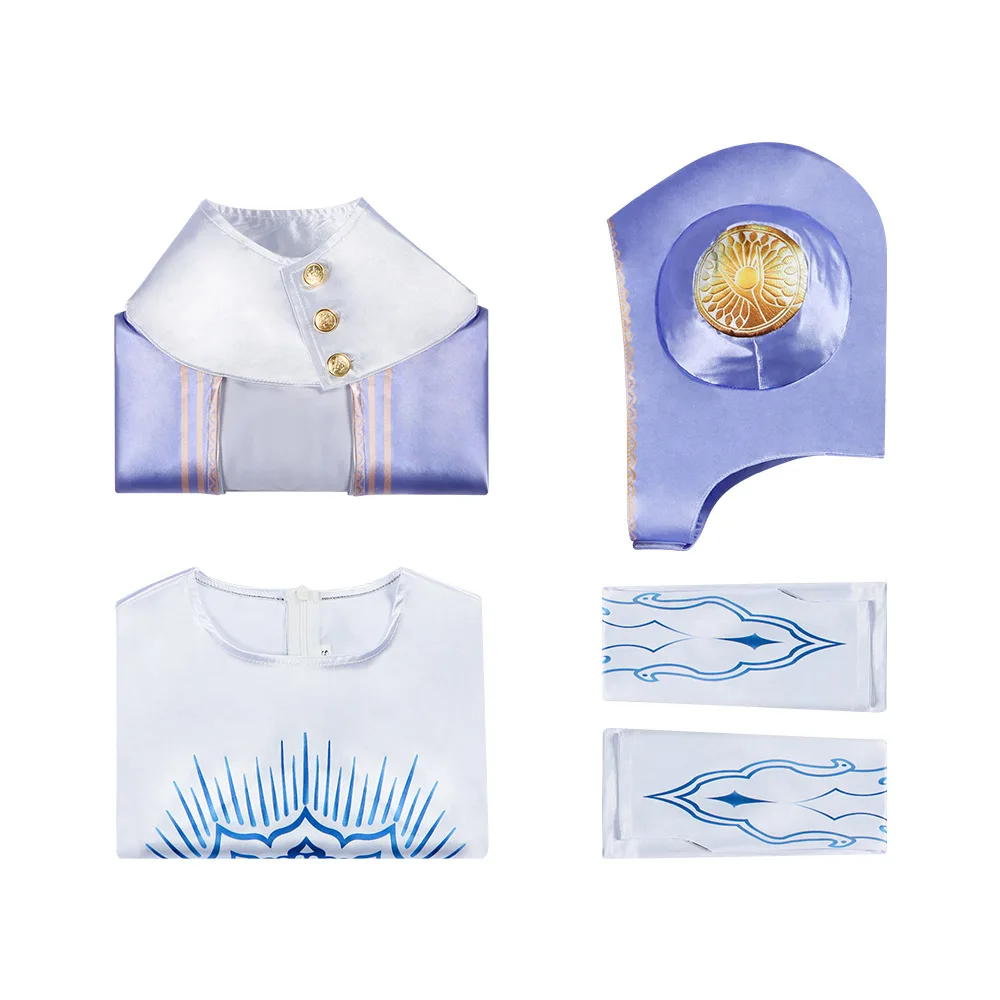 Street Fighter Ingrid cosplay outfit, game role-playing costume, stage performance cosplay, Halloween costume view 6