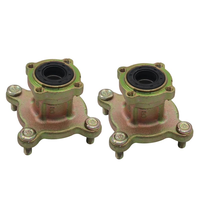 Front 15MM 4*M8 Stud Brake Wheel Hub Fit For 50cc 110cc ATV 6 7 8 Inch Rim Tire Go Kart Buggy Karting  UTV Quad Bike Parts